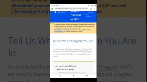 By checking this box, you agree to also receive text messages regarding your ACP enrollment status. . National verifier customer service number